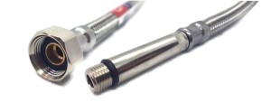 TUCAI Wężyk 3/8 M10 do baterii w oplocie 80 cm 