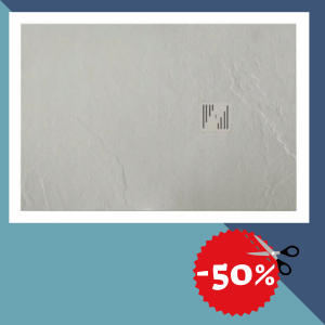 ROCA Hebe brodzik prostokątny 100x80 szary cement